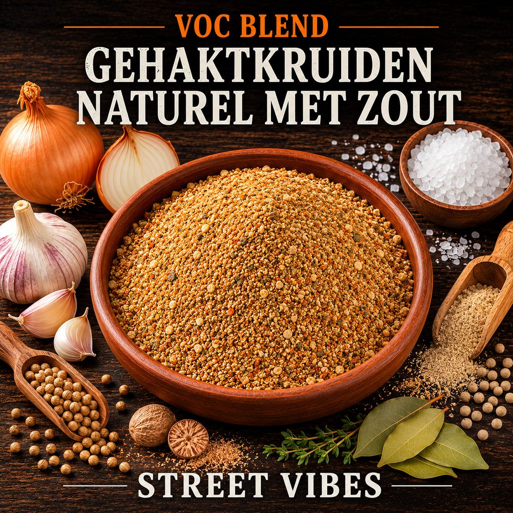 Gehaktkruiden met zout