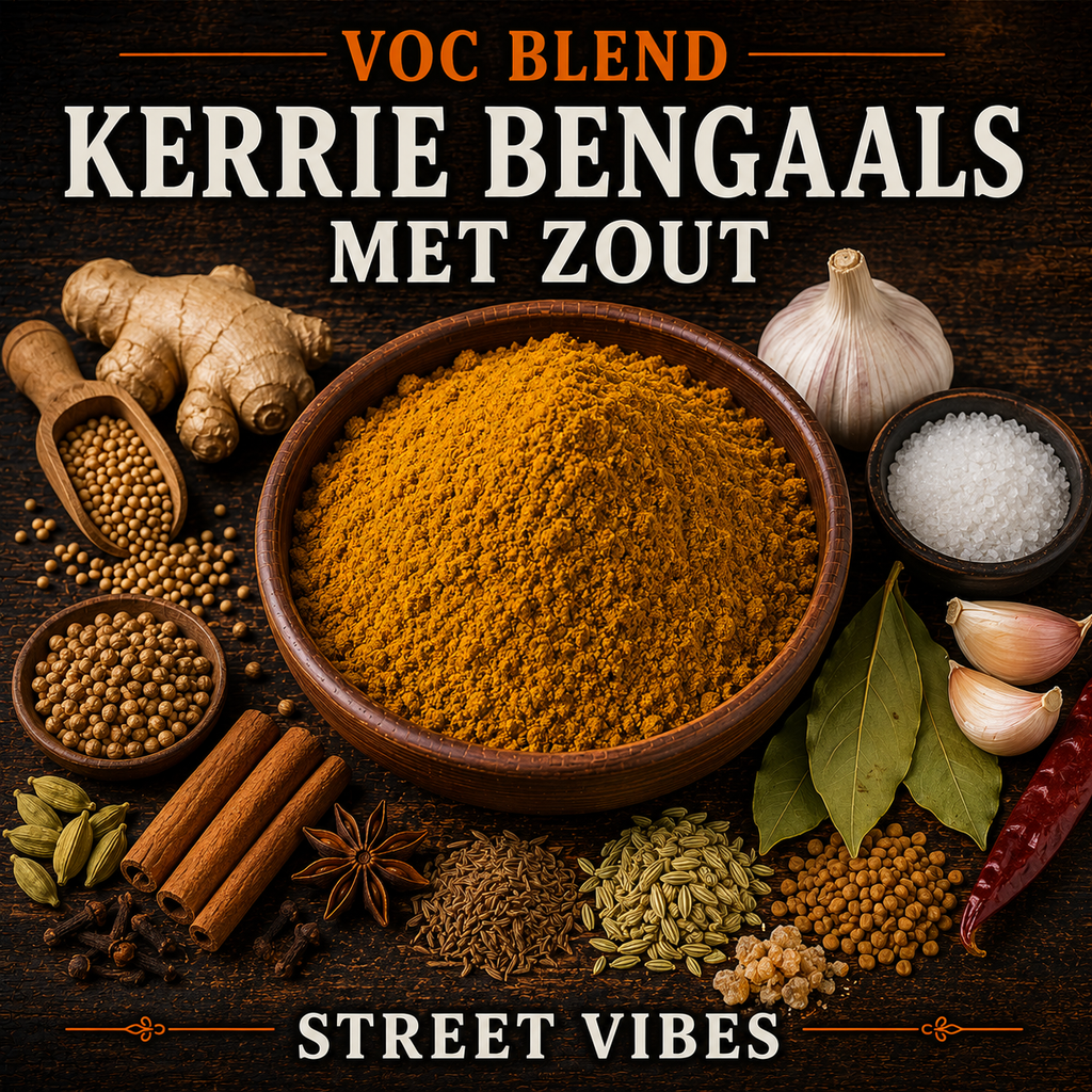Kerrie Bengaals met zout