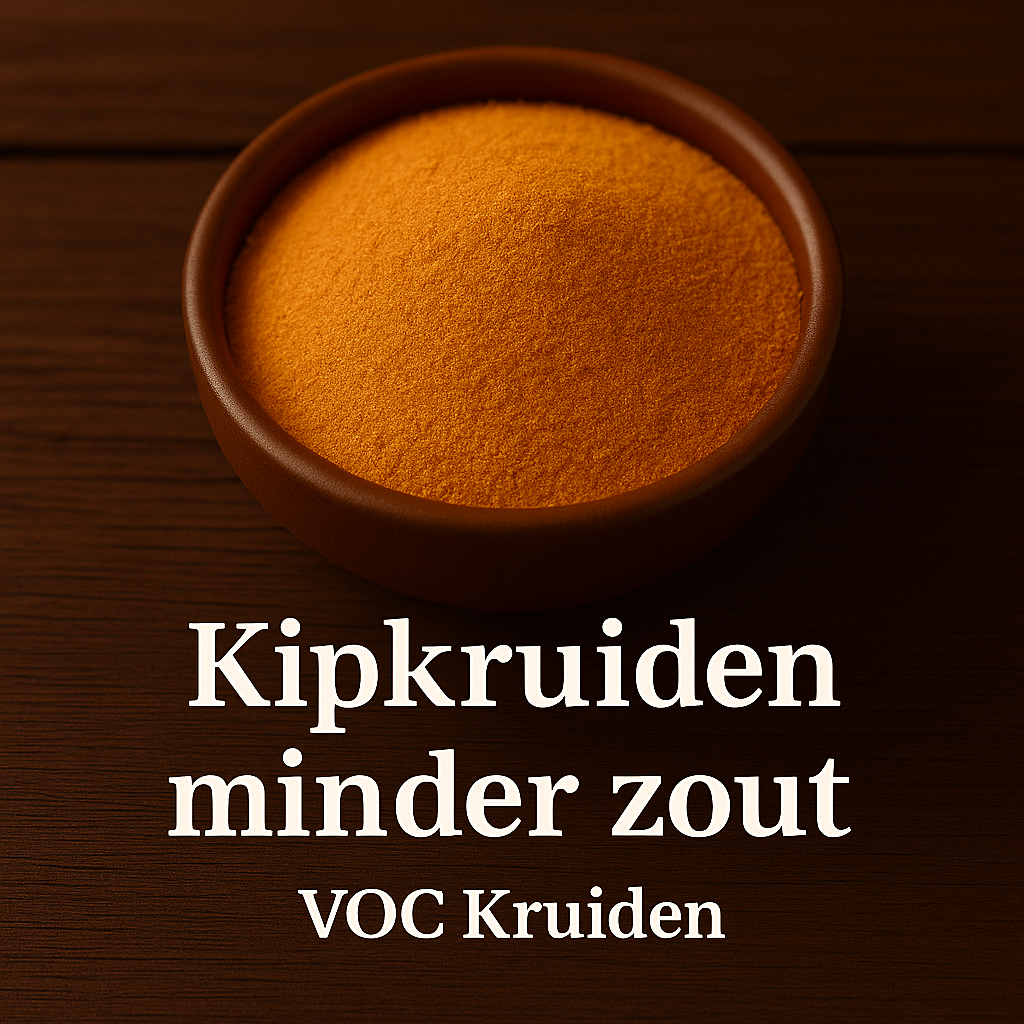 Kipkruiden minder zout
