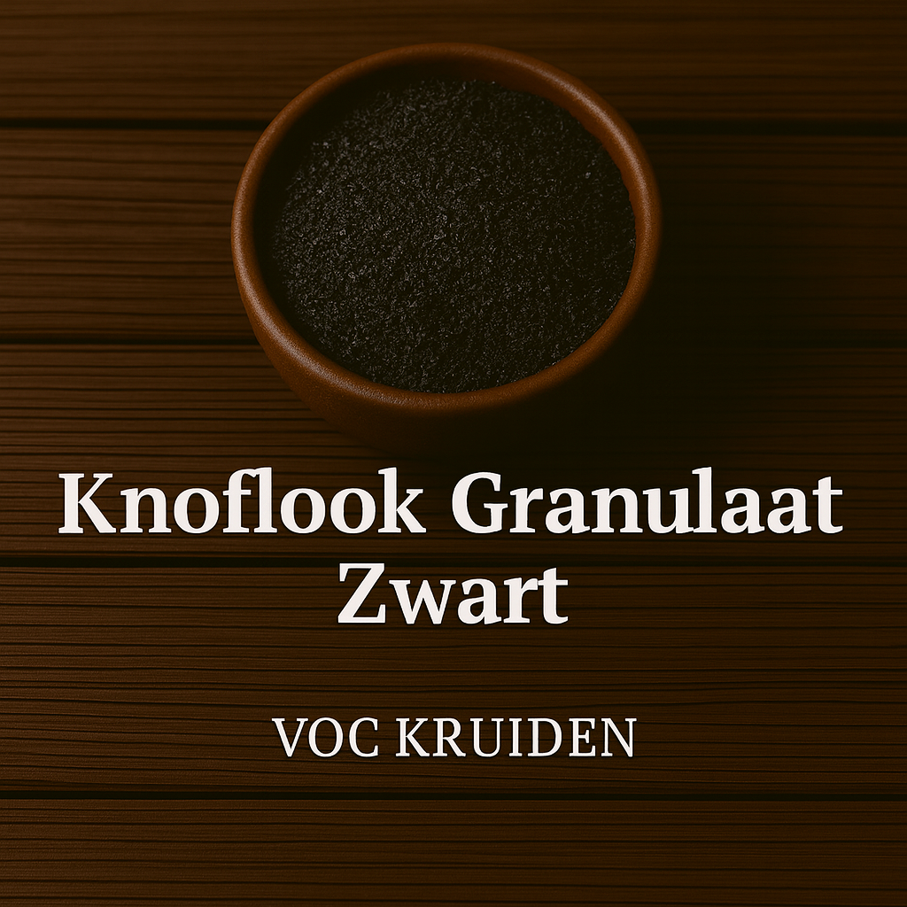 Knoflook granulaat Zwart