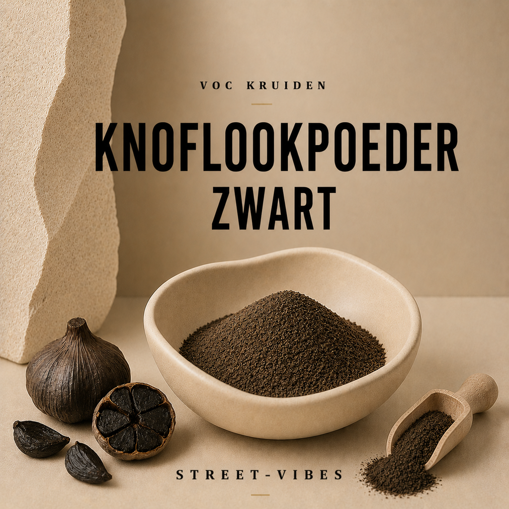 Knoflook Collection : Knoflookpoeder Zwart