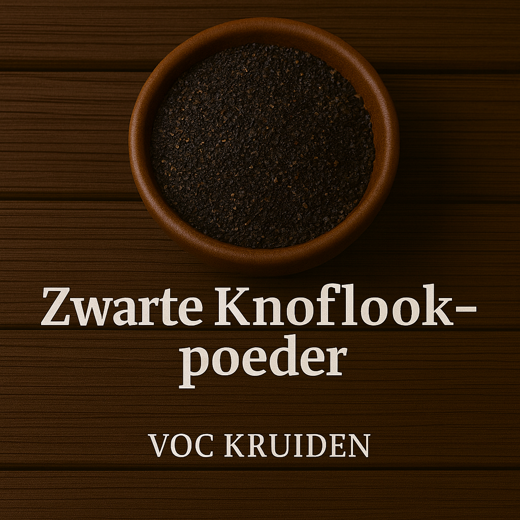 Knoflookpoeder Zwart