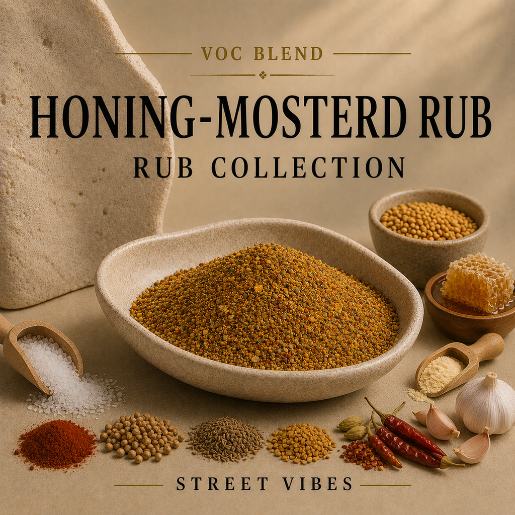 Kruidenrub Collection  : Honing - Mosterd Rub VOC Blend