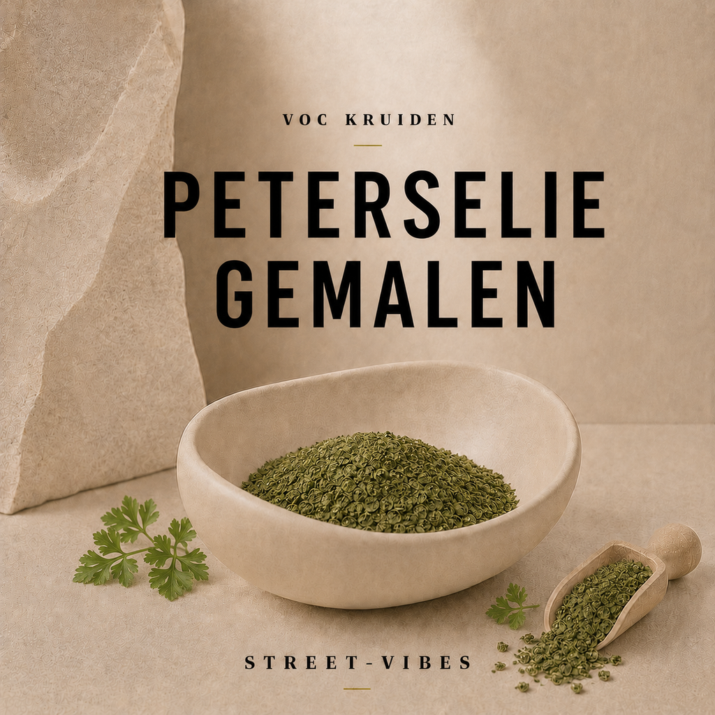 Peterselie gemalen