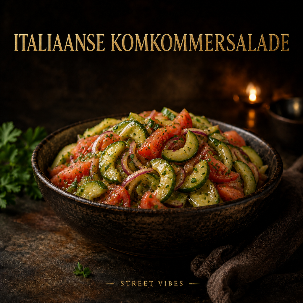Italiaanse Komkommersalade