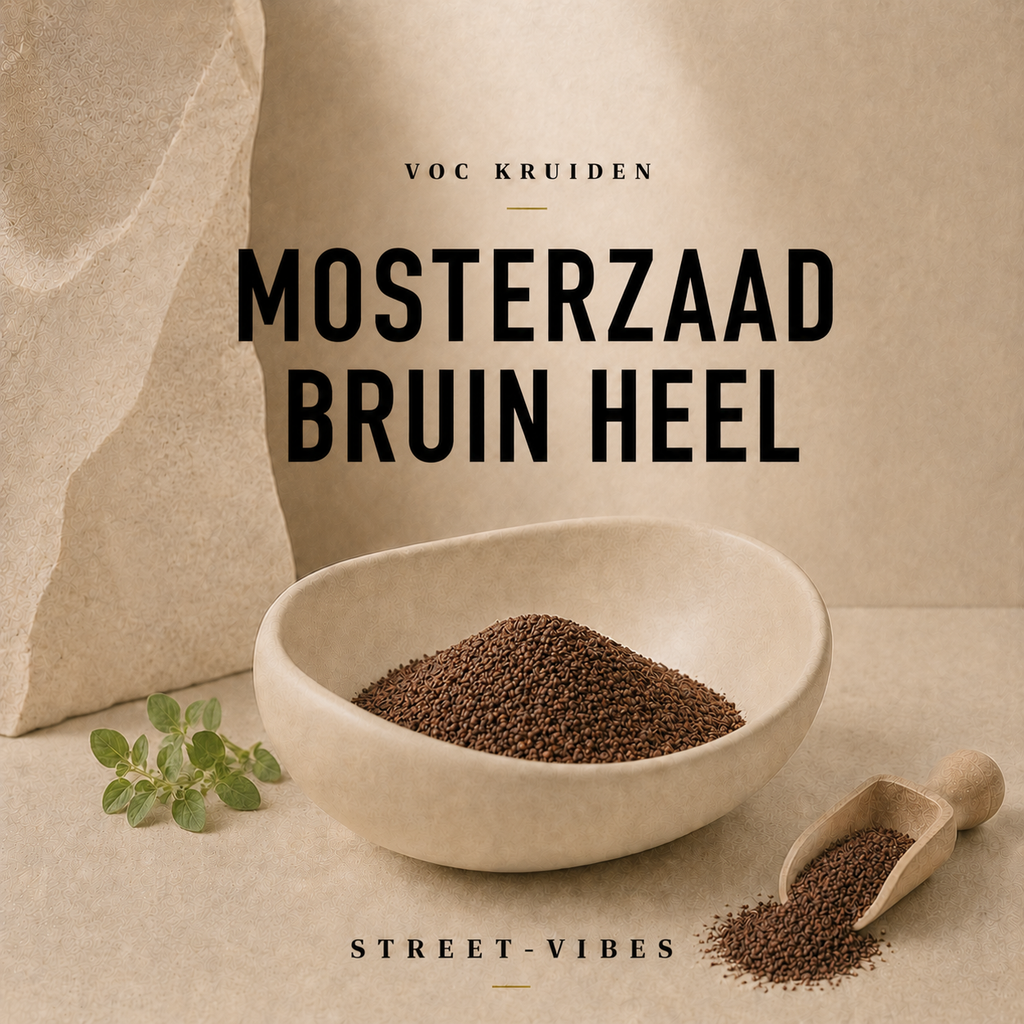 Mosterdzaad Bruin Heel
