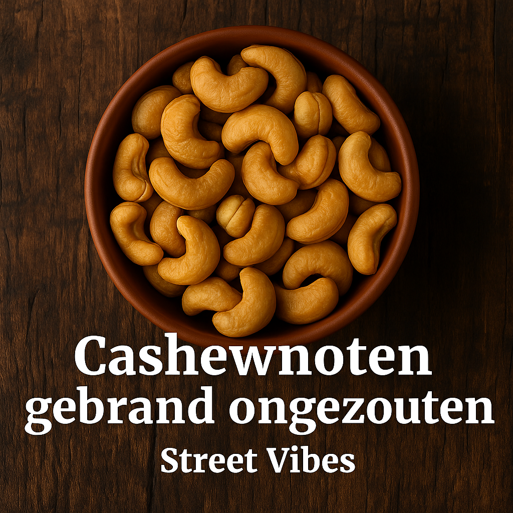 Cashewnoten gebrand ongezouten 1000 gram