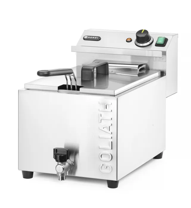 Friteuse XL Met aftapkraan " Goliath "