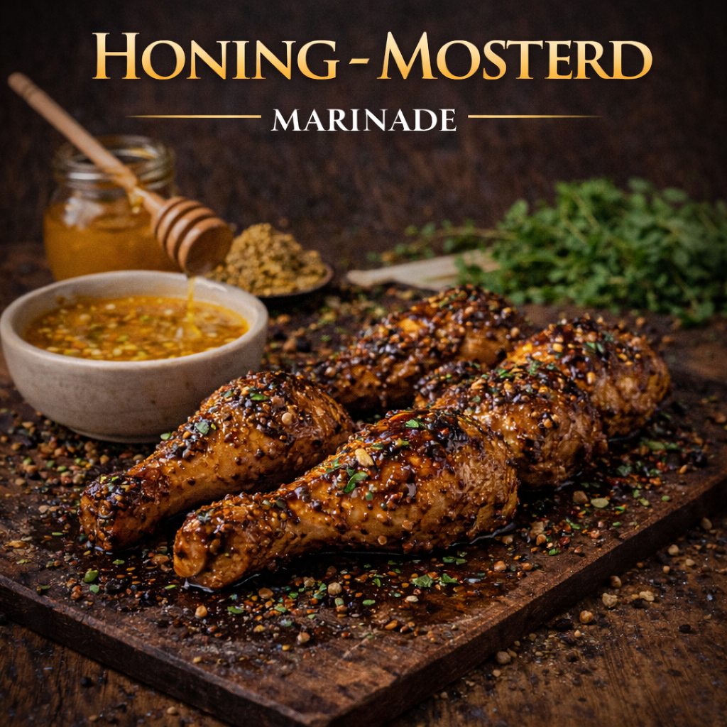 Honing Mosterd marinade Glutenvrij / Lactosevrij
