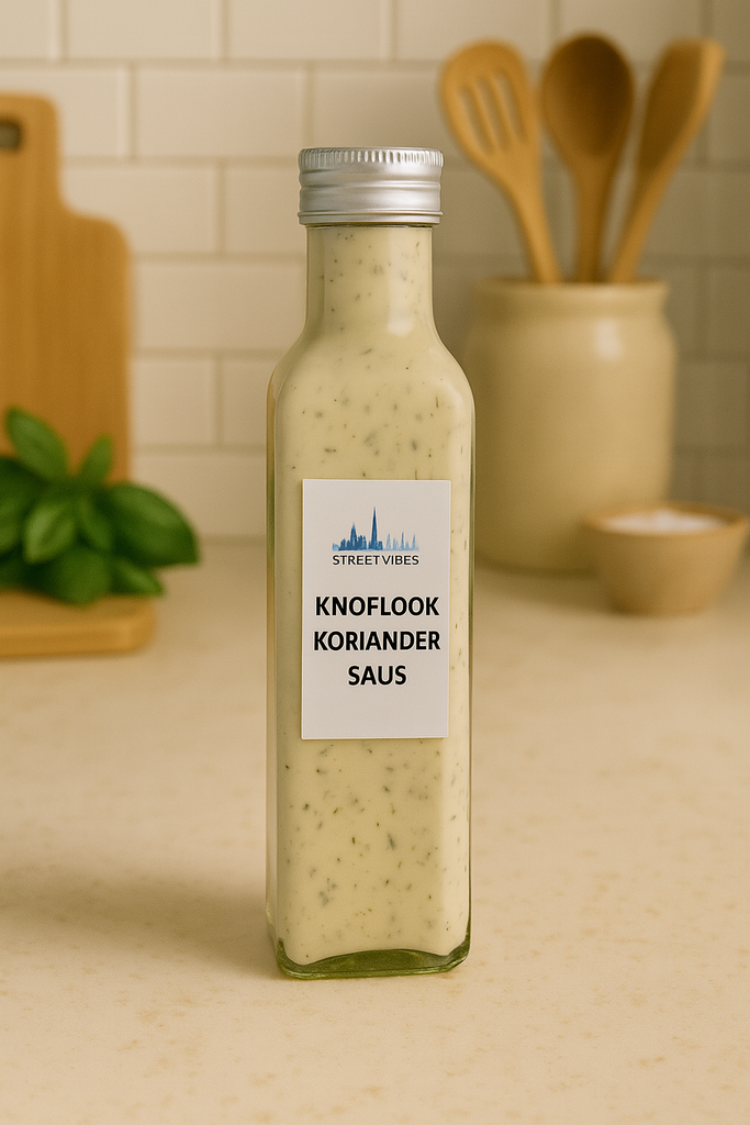 Romige Koriander Knoflooksaus