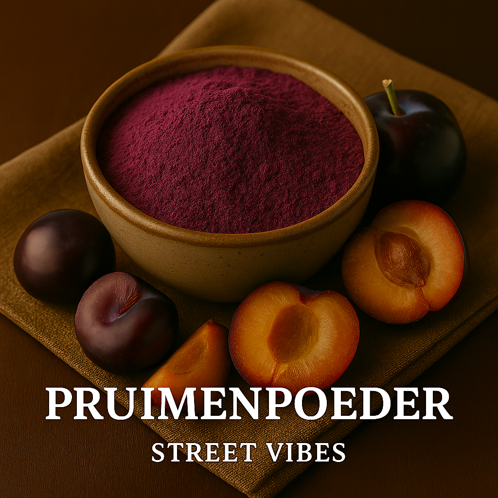 Pruimenpoeder Gevriesdroogd 