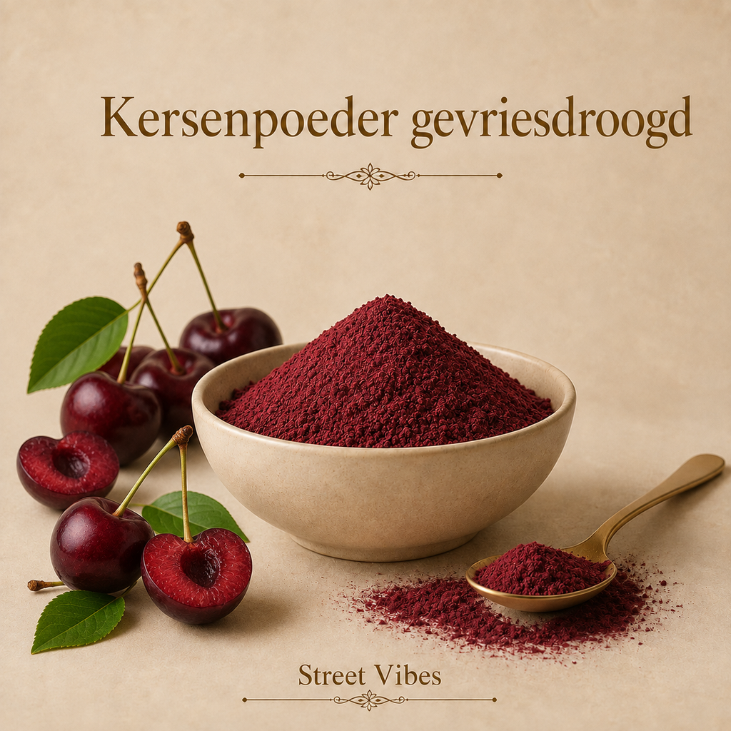 Kersen Poeder Gevriesdroogd