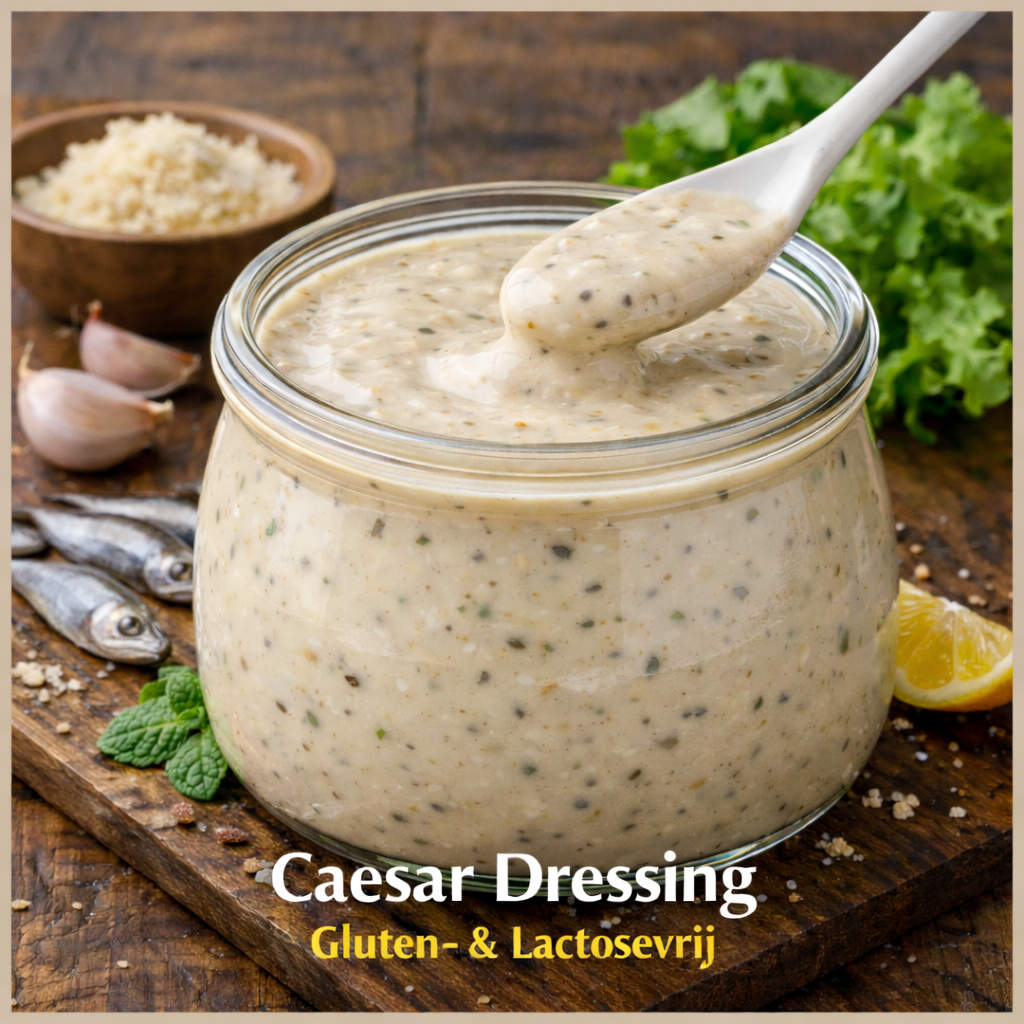 Caesar Dressing Glutenvrij/Lactosevrij