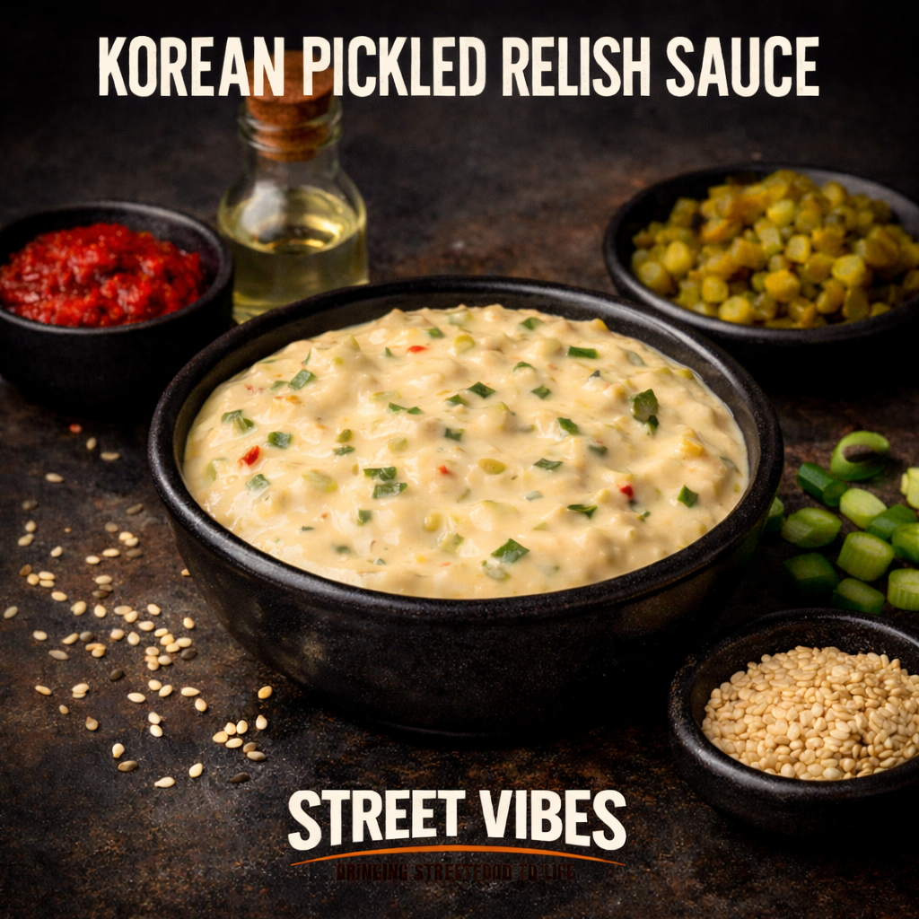 Korean Pickled Relish Sauce Glutenvrij / Lactosevrij