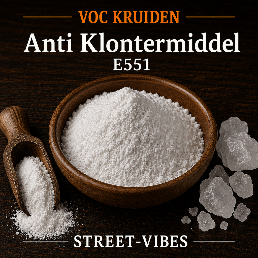 Anti Klontermiddel E 551  190 gram