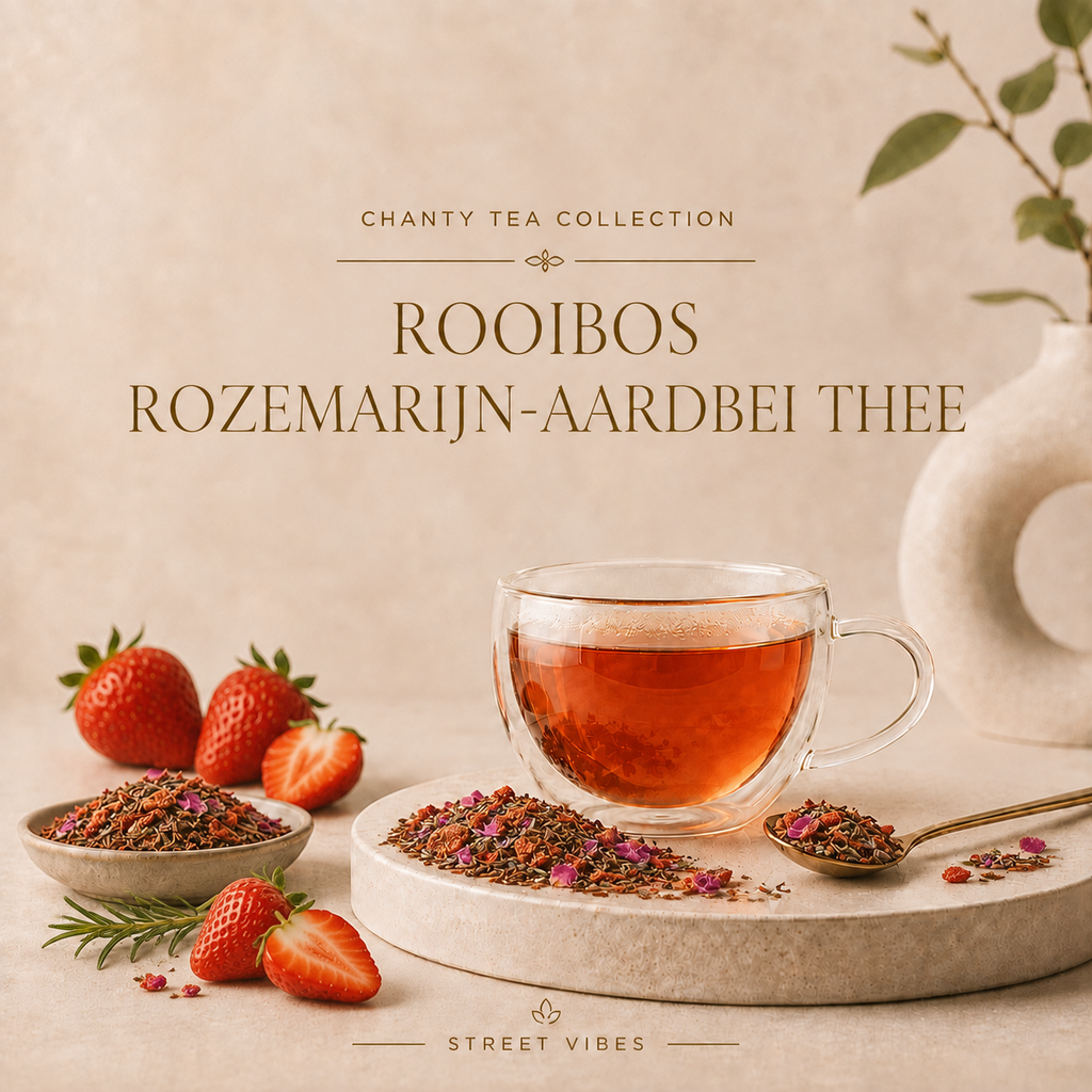 Rooibos Rozemarijn-Aardbeien Thee