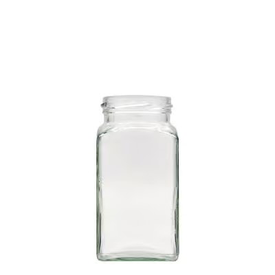 Potje 312 ml inclusief zwarte Deksel ( 1000 stuks )
