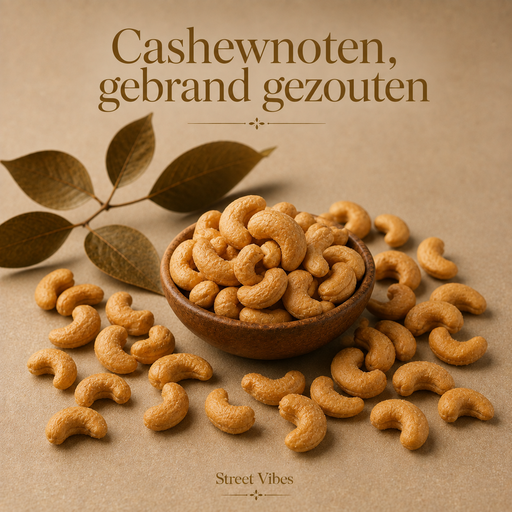Cashewnoten gebrand gezouten 1000 gram