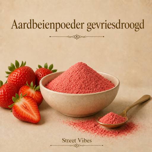 Aardbeien Poeder Gevriesdroogd 