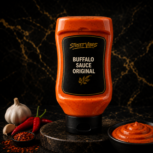 Buffalo Sauce Original Very Spicy Glutenvrij / Lactosevrij