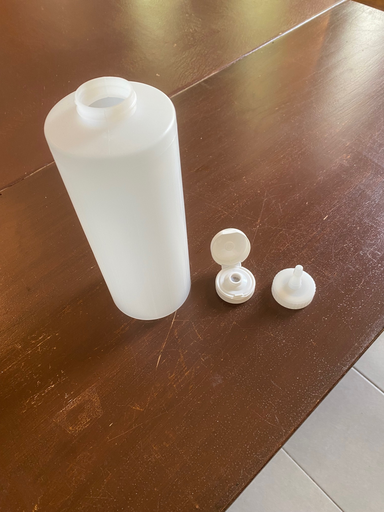 Knijpflacon 1000 ml ( 10 stuks ) 