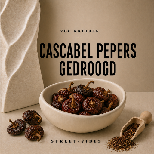 Pepper Collection : Gedroogde Cascabel 500 gram