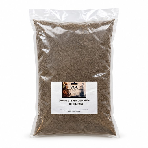 [16069K] Bite Brands Foodservice : Zwarte peper gemalen 1000 gram