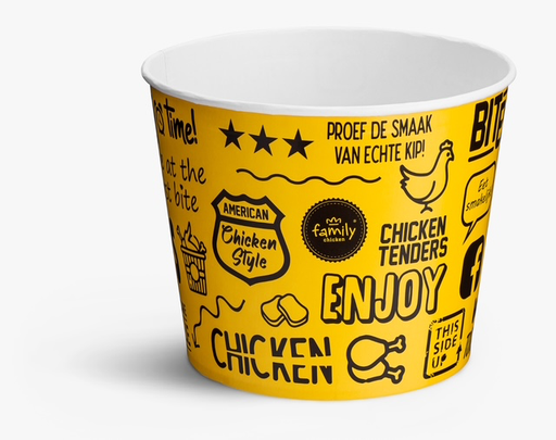 [Hill4490] Chicken Bucket groot 180 stuks