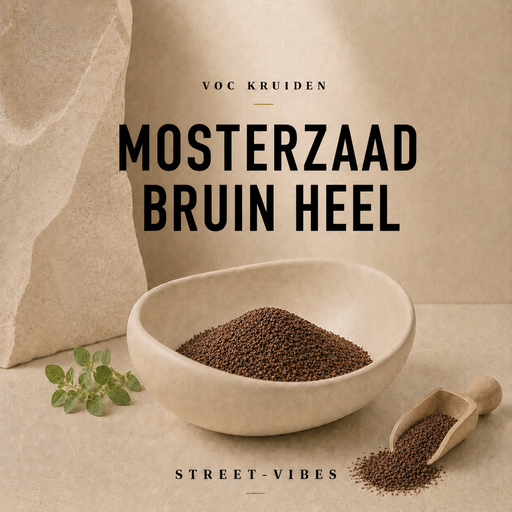 Mosterdzaad Bruin Heel