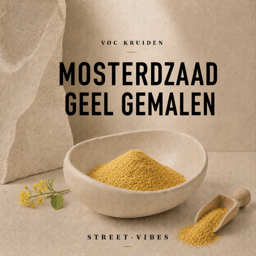 Mosterdzaad Geel Gemalen