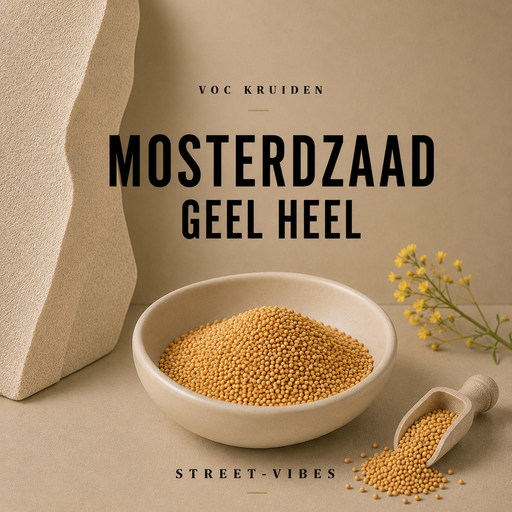 Mosterdzaad Geel Heel