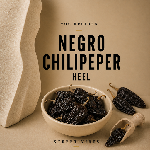 Peper : Negro Chilipeper Heel 500 gram