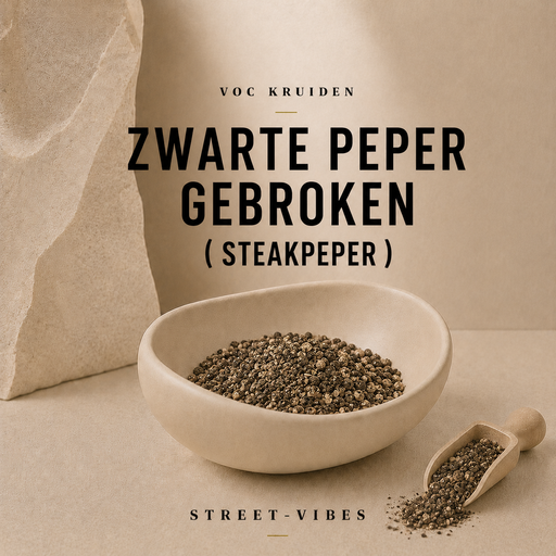 Peper : Zwarte peper gebroken ( steak )
