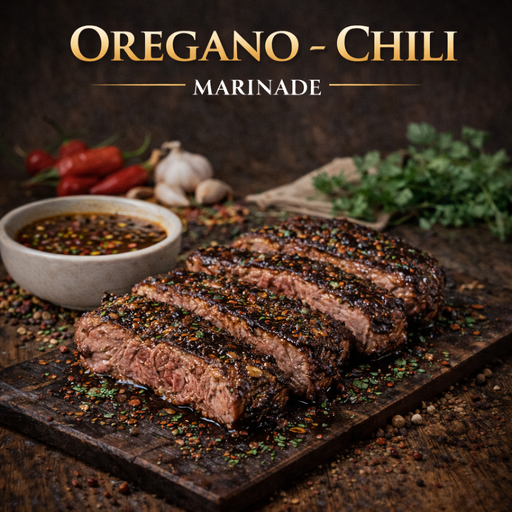 Oregano - Chili Marinade Glutenvrij / Lactosevrij