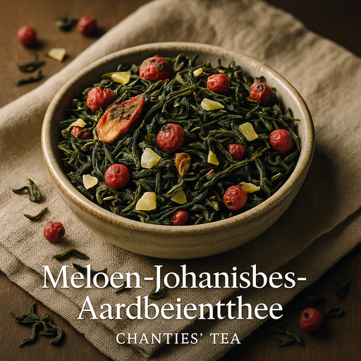 Meloen-Johanisbessen-Aardbeien Thee