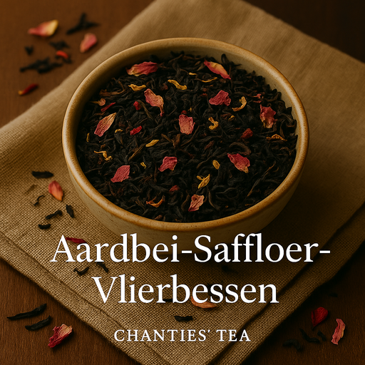 Aardbei-Saffloer-Vlierbessen Thee