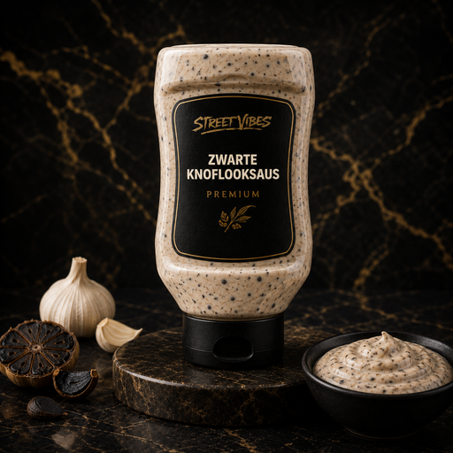 Zwarte Knoflooksaus Glutenvrij / Lactosevrij
