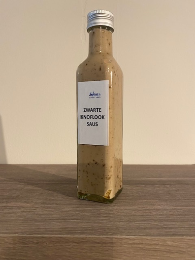 Zwarte Knoflooksaus